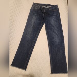 White House Black Market Cropped Jeans